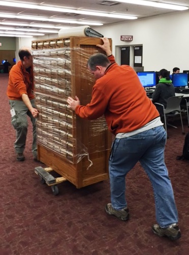 Moving the card catalog