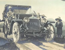 From Motor Days in Japan, 1917. Part of the Transportation History Collection