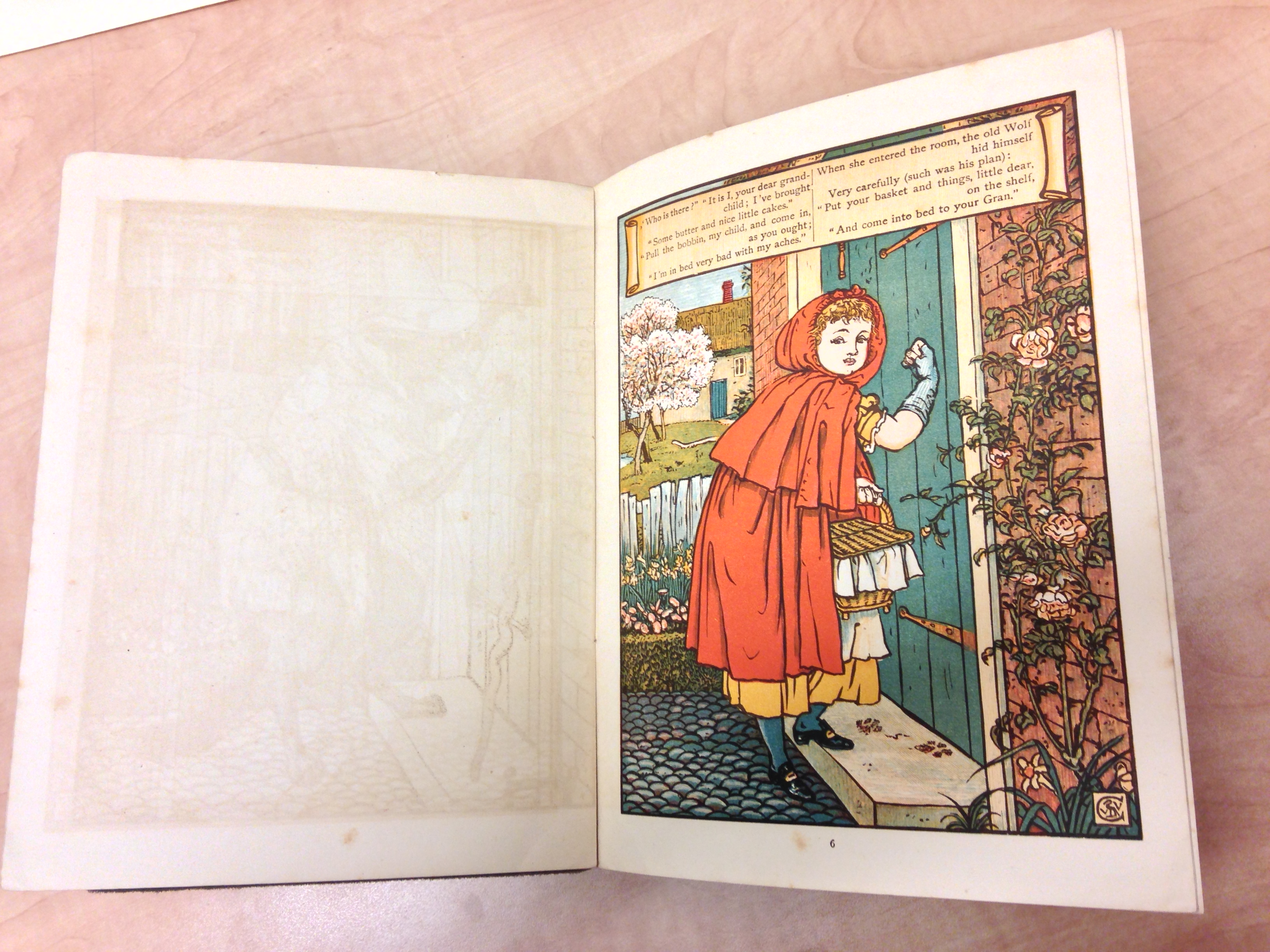 Little Red Riding Hood by Walter Crane