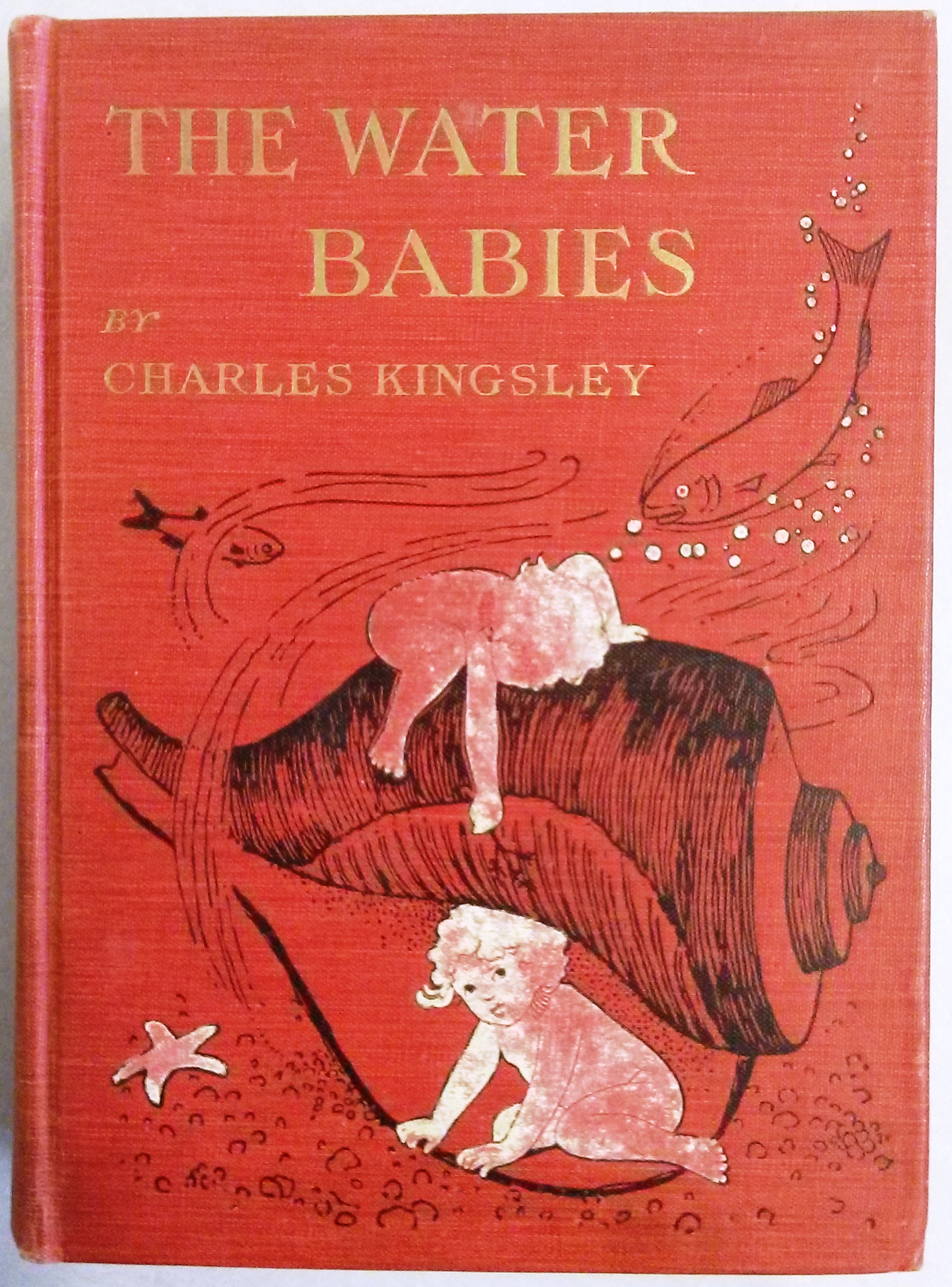 Cover image of two water babies and a seashell