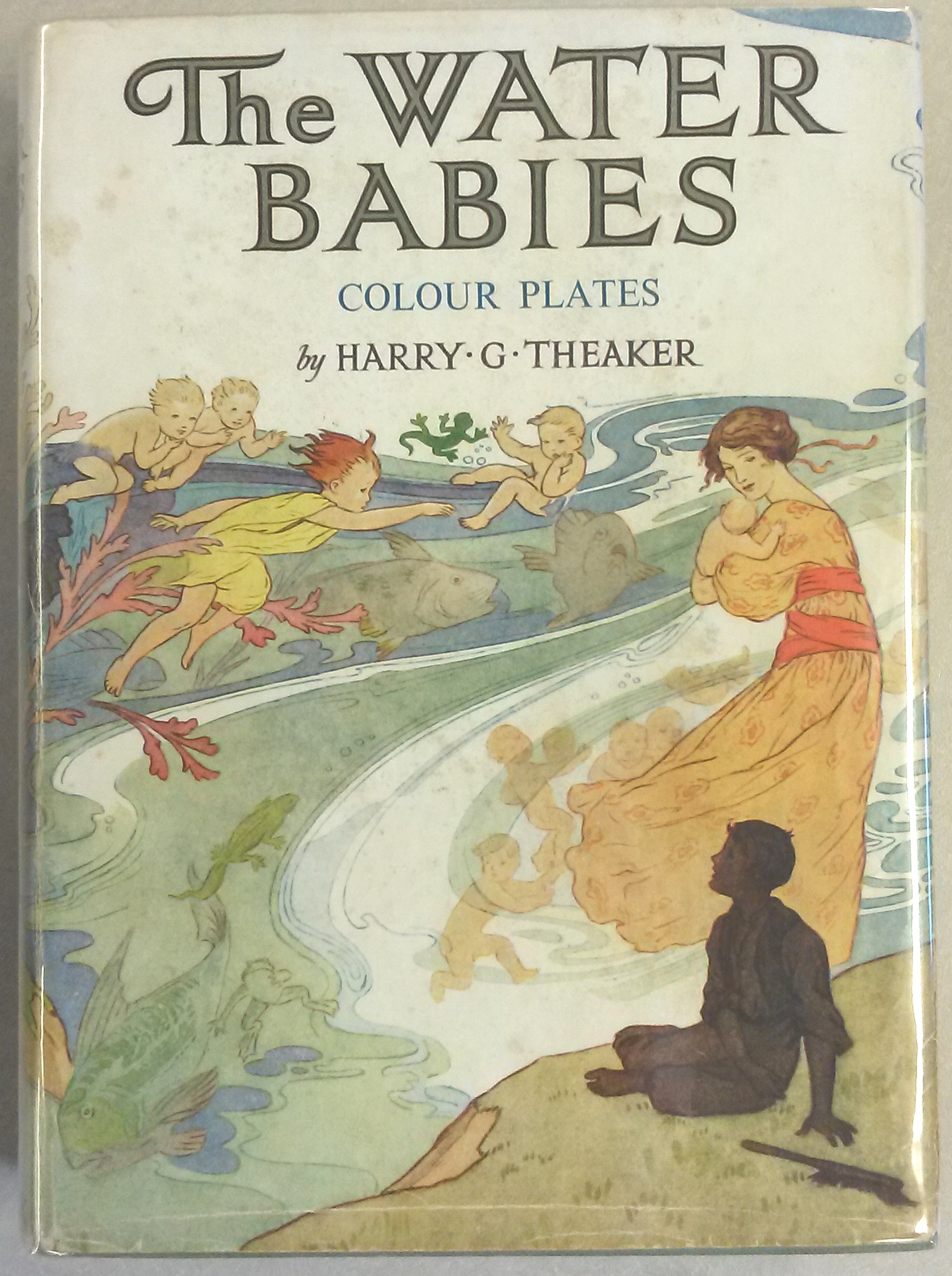 Cover image of fairies and water babies on the beach