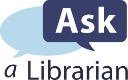 Ask a librarian logo