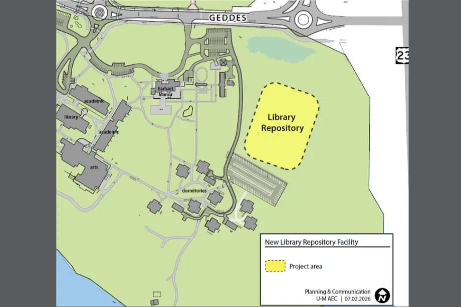 Plans for a new library repository move forward