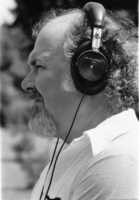 Photograph of Robert Altman on set of Nashville