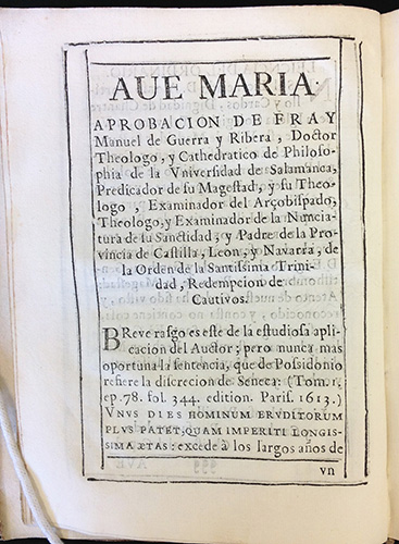 A second approval for ​Giovanni Francesco Loredano's Burlas de la fortuna en afectos retoricos (Madrid: Diego Dises, 1688)