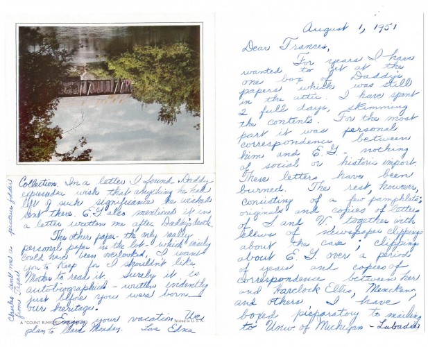 Van's daughter letter