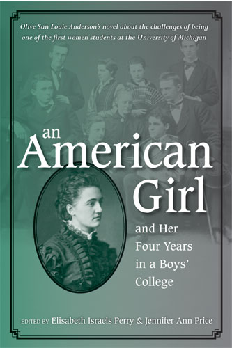 Cover of the book "An American Girl, and Her Four Years in a Boys' College"