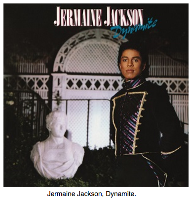 Cover for Jermaine Jackson's album "Dynamite"