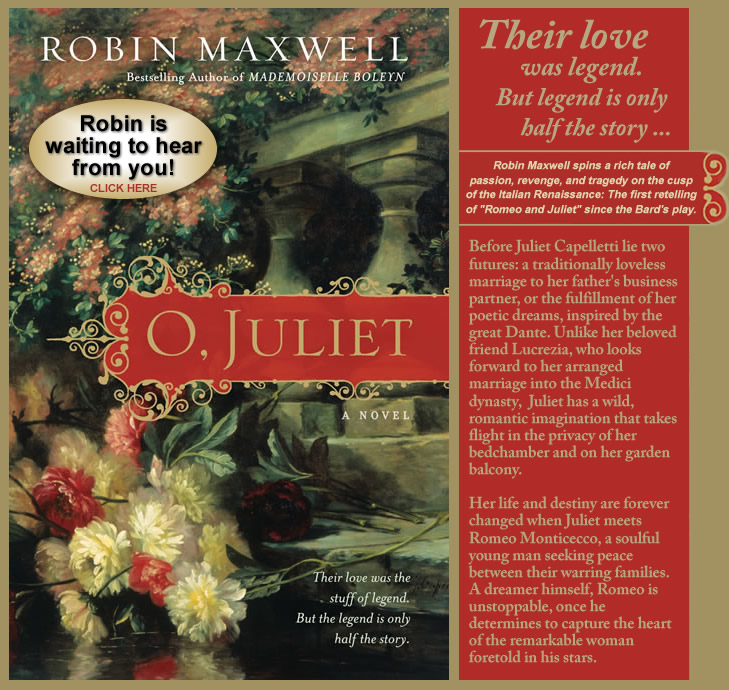 Cover of O Juliet by Robin Maxwell