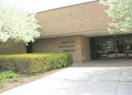 Exterior of Bentley Historical Library