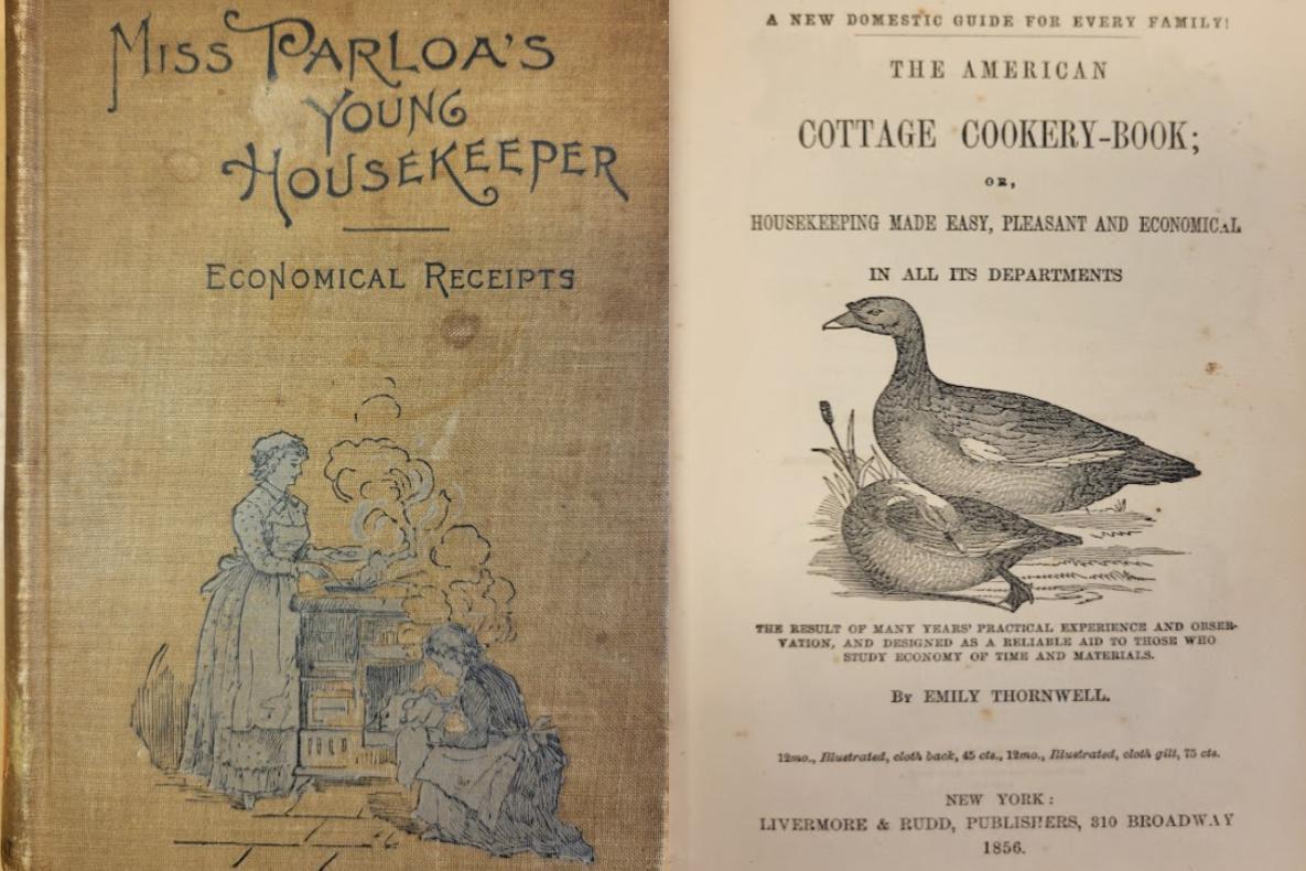 Bookcover of Miss Parloa's Young Housekeeper and The American Cottage Cookery-Book.