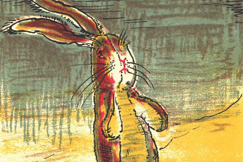 Illustration of the velveteen rabbit.